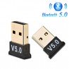 Bluetooth 5.0 USB Dongle Adaptateur Pour Casque PC Portable Smartphone