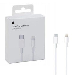 Cable Iphone Original de Charge USB-C vers Lightning Apple pour iPhone 7 8 X 12 11 13 14 Pro Max XS XR