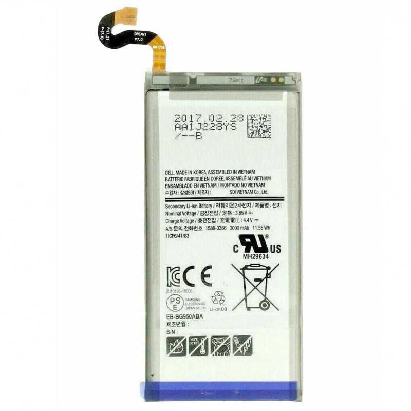 Batterie Samsung S8 Samsung Galaxy G950F EB-BG950ABE 3000mAh Original Quality