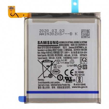 Batterie Samsung S20 Ultra Samsung Galaxy G988F EB-BG988ABY 5000mAh Original Quality
