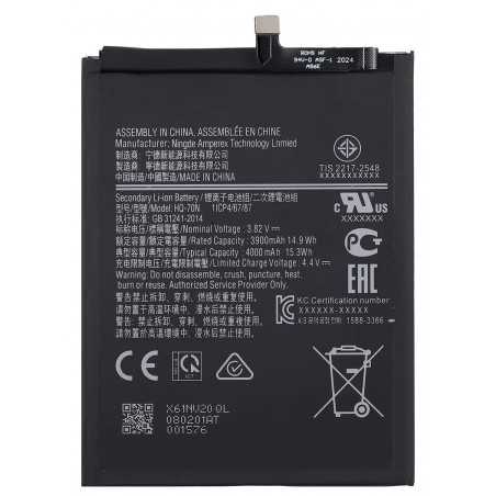 Batterie Samsung A11 A115 SM-A115 SM-A115F HQ-70N 4000mAh Original Quality