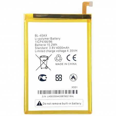 Batterie Infinix X557 Hot 4 BL-40AX