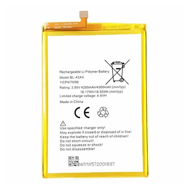 Batterie Infinix X572 Note 4 BL-42AX 4300mAh Prix Maroc