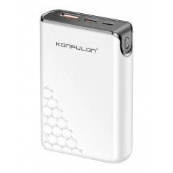 Power bank 10000mAh 20W Mini Smart Power bank Konfulon Fast Charging PD Externe Chargeur Smartphone Prix Maroc