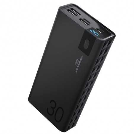 Power bank 30000mAh 20W Konfulon Fast Charging PD Externe Chargeur Xiaomi, iPhone, Huawei, Samsung