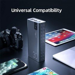 Power bank 30000mAh 20W Konfulon Fast Charging PD Externe Chargeur Xiaomi, iPhone, Huawei, Samsung