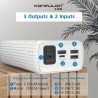 Power bank 10000mAh 20W Mini Smart Power bank Konfulon Fast Charging PD Externe Chargeur Xiaomi, iPhone, Huawei Prix Maroc