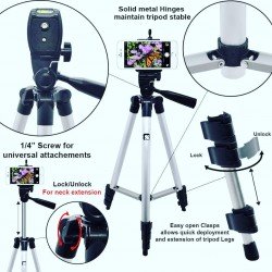 Tripod Smartphone et Appareil Photo