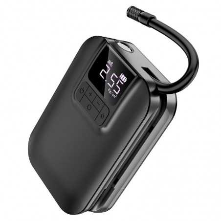 pompe à Air Intelligente Portable S53 HOCO Adaptée au gonflage de Voitures, Motos Prix Maroc