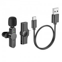 Microphone Wireless Digital BOROFONE LAVALIER MIC Sans Fil Iphone Lightning
