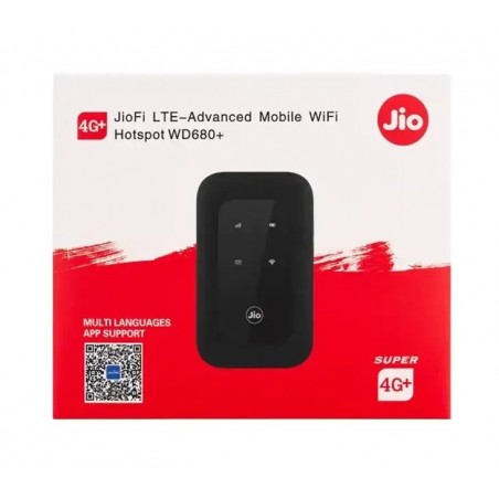 Modem 4G LTE JioFi WD680 Advanced Mobile WiFi Hotspot