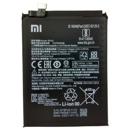 Batterie Xiaomi Mi 11 Lite / Mi 11 Lite 5G BP42 M2101K9AG/M2101K9G