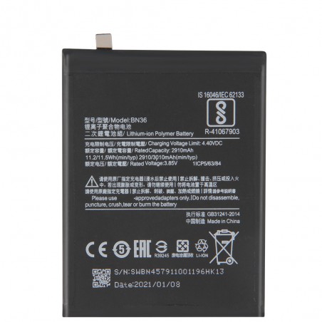 Batterie Redmi A2 Xiaomi MI A2 Mi 6 BN36 Original
