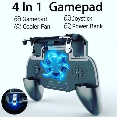 Manette PUBG Gaming  Controlleur R1L1 avec Power Bank ventilateur Prix Maroc