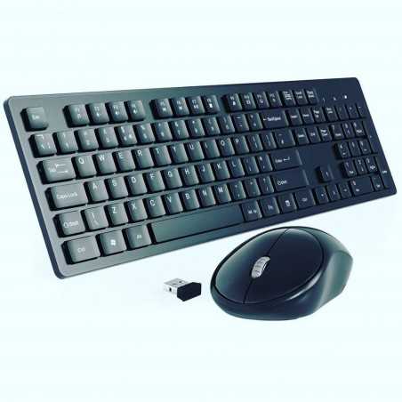 Clavier +Souris sans fil 2x1