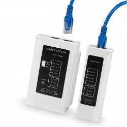 Tesetur Cable Reseaux Rj45/Rj11Kit de testeur de câble réseau RJ45 professionnel