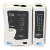 Tesetur Cable Reseaux Rj45/Rj11Kit de testeur de câble réseau RJ45 professionnel
