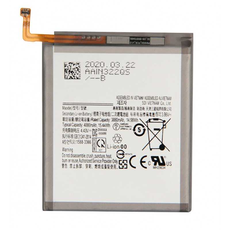 Batterie Samsung A52 5G/4G A525/A526 EB-BG781AB 4370mAh Original Quality