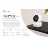 Camera Wifi EZVIZ H6C Pro 2k+ 2Mega 1080P HD 2K+ Wifi IP Camera Security HikVision Night Vision