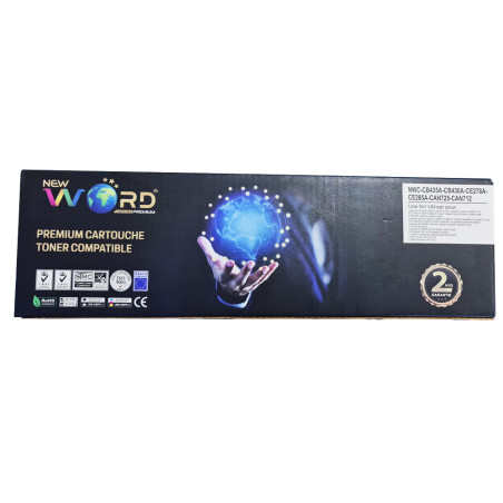 Toner HP/Canon 35A CB435A/CAN712 Premium Laserjet Toner Imprimante 35A CB435A/CAN712 Noir