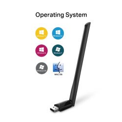 Clé WiFi 5G TP-Link Tplink AC600 T2U Plus Adaptateur USB WIFI 5G Wireless Gigabyte USB Wi-FI Sans Fil Tplink 5G T2U Plus
