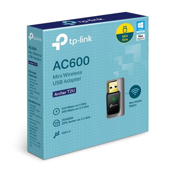 Clé WiFi 5G TP-Link AC600 Tplink 5G AC600 Adaptateur Mini USB WIFI 5G Wireless Gigabyte USB Wi-FI Sans Fil TpLink