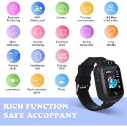 Montre Smart Pour Enfant Support Carte SIM GPS Localisation Enfant Tracker - Smart Watch Kids GPS
