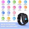Montre Smart Pour Enfant Support Carte SIM GPS Localisation Enfant Tracker - Smart Watch Kids GPS