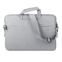 Cartable PC Portable Sac & sacoche Pour PC 14 Pouces Laptop Bag 14" Haute Qualité - Couleur Gris