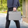 Cartable PC Portable Sac & sacoche Pour PC 14 Pouces Laptop Bag 14" Haute Qualité - Couleur Gris