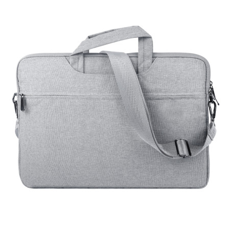 Cartable PC Portable Sac & sacoche Pour PC 15.6 Pouces Laptop Bag 15.6" - Haute Qualité Couleur Gris