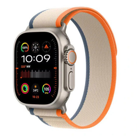 Smart Watch H100 Ultra HD de 2,08 Pouces 49 mm Séries 9, Appel Bluetooth, Chargement Sans Fil