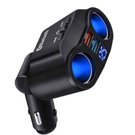 Allume-cigare Voiture Multi Prise Bluetooth 5.0