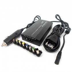 Chargeur Universel 12v 15v 16v 18v 19v 20v 22v 24v Alimentation Adaptateur chargeur Voiture PC Réfrigérateur Glaciere