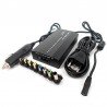 Chargeur Universel 12v 15v 16v 18v 19v 20v 22v 24v Alimentation Adaptateur chargeur Voiture PC Réfrigérateur Glaciere
