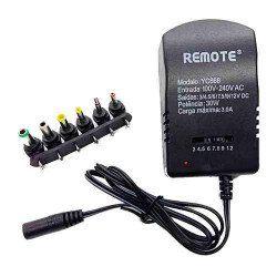 Chargeur Multi Voltage Adaptateur/Chargeur 3V/4.5V/6V/7.5V 9V/12V 3A/3.5A Universel Adaptateur Chargeur AC 220V Adjustable