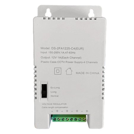 Alimentation 12V 4 Channel Camera Surveillance CCTV Power Supply Bloc Alimentation Multi Port 4 Ports