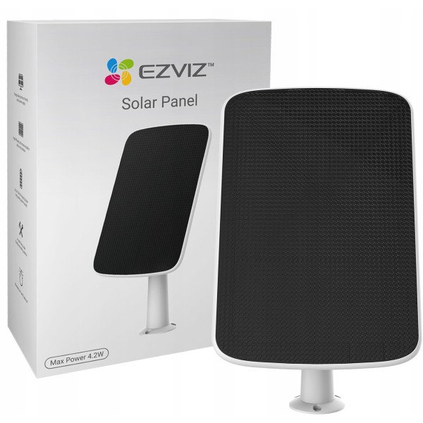 Panneau solaire EZVIZ pour caméra Surveillance Panneau de chargement Solaire EZVIZ CS-Solar Panel