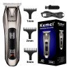 Tondeuse Professionnelle Rechargeable Pour hommes Rasoir Electrique Pour Barbe et Cheveux - Kemei KM-639
