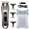 Tondeuse Professionnelle Rechargeable Pour hommes Rasoir Electrique Pour Barbe et Cheveux - Kemei KM-639