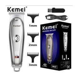 Tondeuse Professionnelle Rechargeable Pour hommes Rasoir Electrique Pour Cheveux, moustache, Barbe  - Kemei KM-637