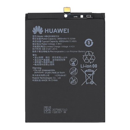 Batterie Huawei Honor 20 Lite, Honor 20 Youth, Honor 30i, Honor Play 4T Pro LRA-AL00 LRA-TL00 4000mAh - HB426389EEW