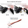 Mini GPS Tracker voiture gps batterie intégrée dispositif de logiciel en ligne