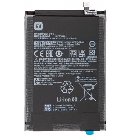 Batterie Xiaomi Redmi 10A / Redmi 10C 220233L2I/220333QAG BN5G 5000mAh Original Quality
