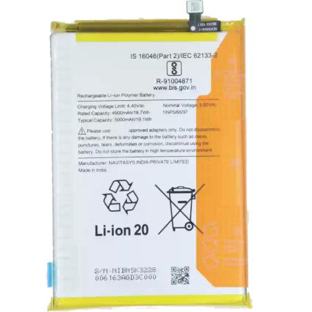 Batterie Xiaomi Redmi 12C 22120RN86G, 22120RN86I BN5K 5000mAh Original Quality