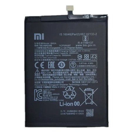 Batterie Xiaomi Redmi Note 10 5G / Redmi Note 10T / Redmi 10 4G / Poco M3 Pro 5G BN5A 5000mAh Original Quality