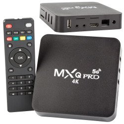 TVBOX Android TV MXQ PRO Quad Core 4K 3D HDMI DLNA Smart 2.4G 5G WiFi 2G RAM 16G DPlus Android