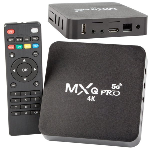 TVBOX Android TV MXQ PRO Quad Core 4K 3D HDMI DLNA Smart 2.4G 5G WiFi 2G RAM 16G DPlus Android