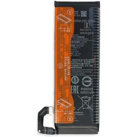Batterie Xiaomi Mi 10 5G BM4N M2001J1G M2001J2G M2001J2I 4780mAh Batterie De Remplacement Original Quality