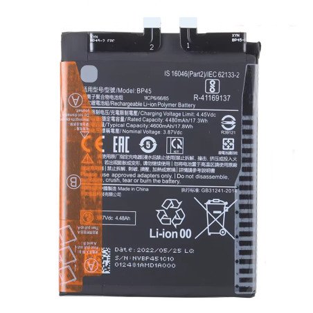 Batterie Xiaomi Mi 12 Pro / Mi 12s Pro BP45 201122C 2201122G 4600mAh Original Quality